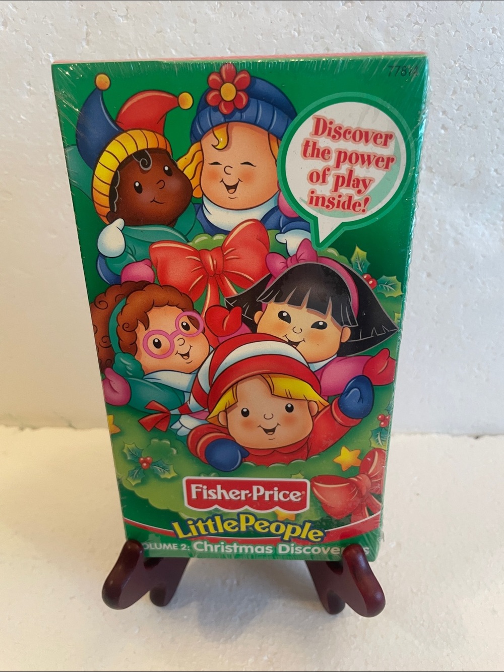Fisher-Price Little People Christmas discoveries brand new VHS video tape